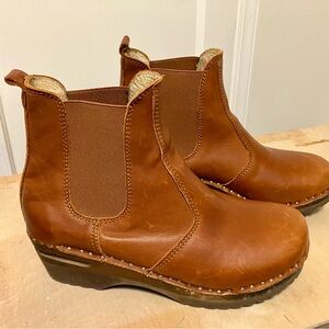 Troentorp Leather Ankle Boots-39